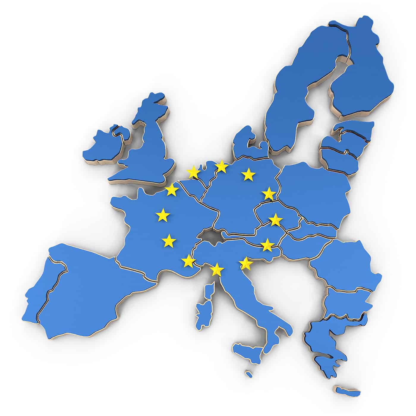 Карта на Европейския Съюз